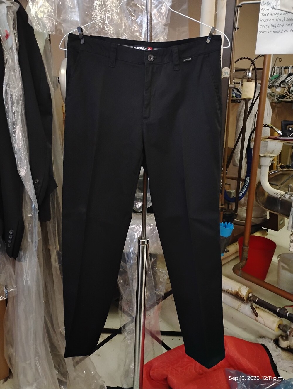 Quiksilver Slim Fit Black Men's Jeans